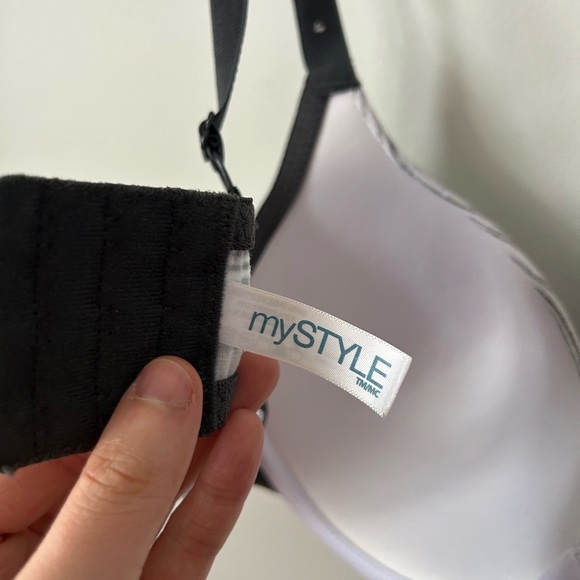 my Style White, Grey & Black Adjustable Bra - Picture 5 of 6